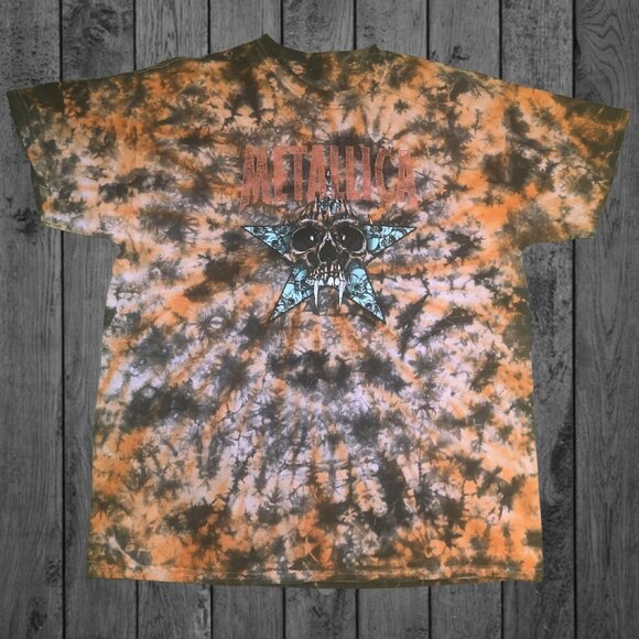 Custom METALLICA "King Nothing" Tie-Dye Shirt (Adult Unisex Size L) - Picture 1 of 2